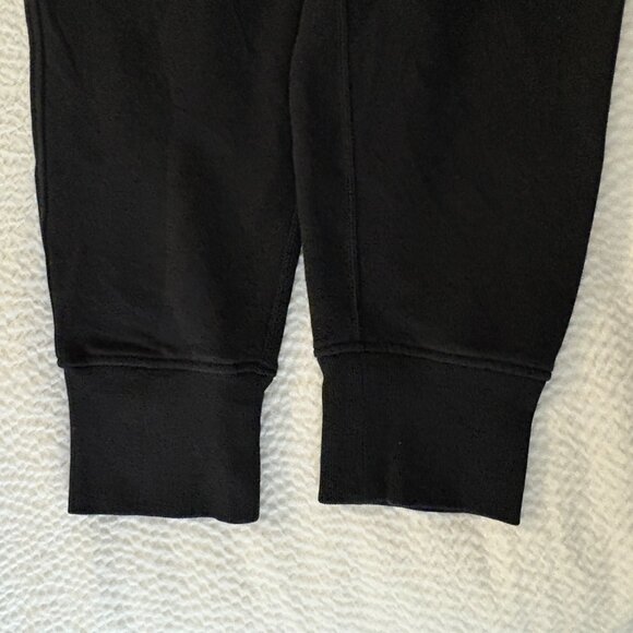 Lululemon Press Pause Jogger II Pants 25.5" Black Cotton Terry Activewear 8 - Picture 10 of 10